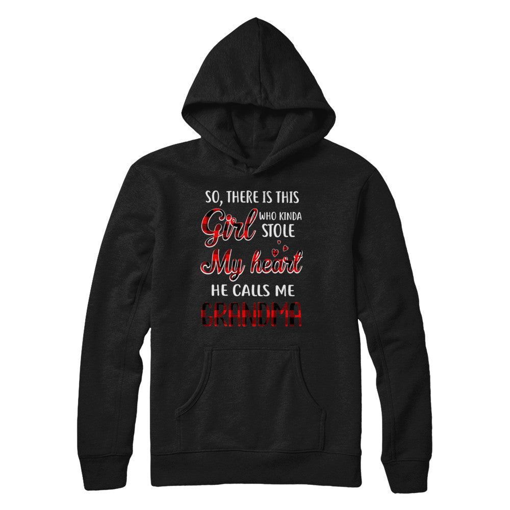 This Girl Who Kinda Stole My Heart He Calls Me Grandma T-Shirt & Hoodie | Teecentury.com