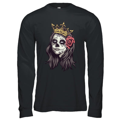 Halloween Queen Tattoos Costume Skeleton T-Shirt & Hoodie | Teecentury.com