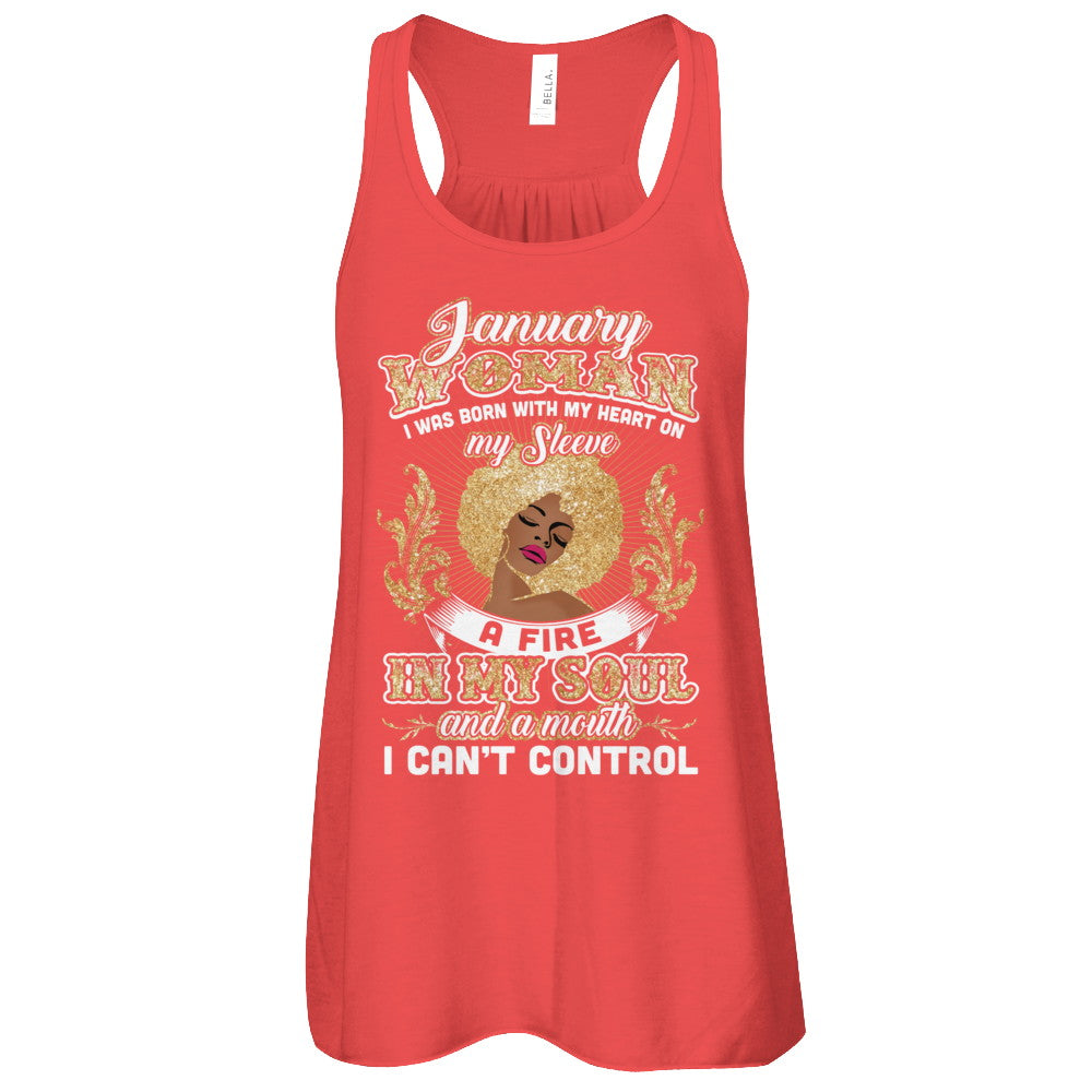 I'm A January Woman Funny Birthday T-Shirt & Tank Top | Teecentury.com
