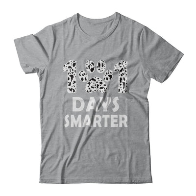 101 Days Smarter Teacher Dogs Days Of School Student T-Shirt & Hoodie | Teecentury.com