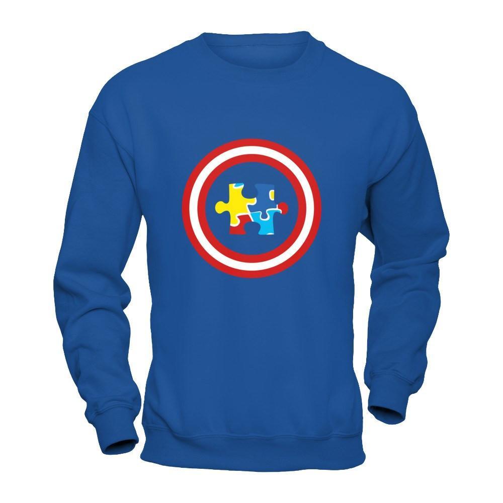Captain Autism Awareness T-Shirt & Hoodie | Teecentury.com