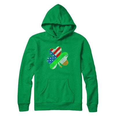 Vintage AMERICAN FLAG Ireland St Patricks Day T-Shirt & Hoodie | Teecentury.com