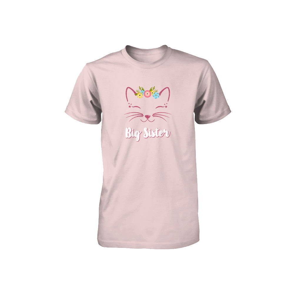 Kitty Cat Big Sister I'm Going To Be A Big Sister Youth Youth Shirt | Teecentury.com
