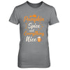 Pumpkin Spice Everything Nice Halloween Costume T-Shirt & Hoodie | Teecentury.com