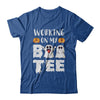 Working On My Boo Tee Funny Ghost Halloween T-Shirt & Hoodie | Teecentury.com