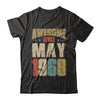 Vintage Retro Awesome Since May 1968 54th Birthday T-Shirt & Hoodie | Teecentury.com