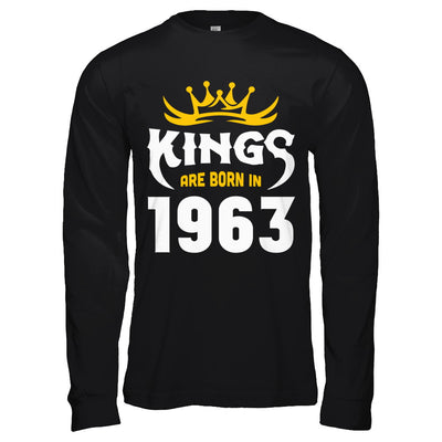 Kings Are Born In 1963 Birthday Gift T-Shirt & Hoodie | Teecentury.com