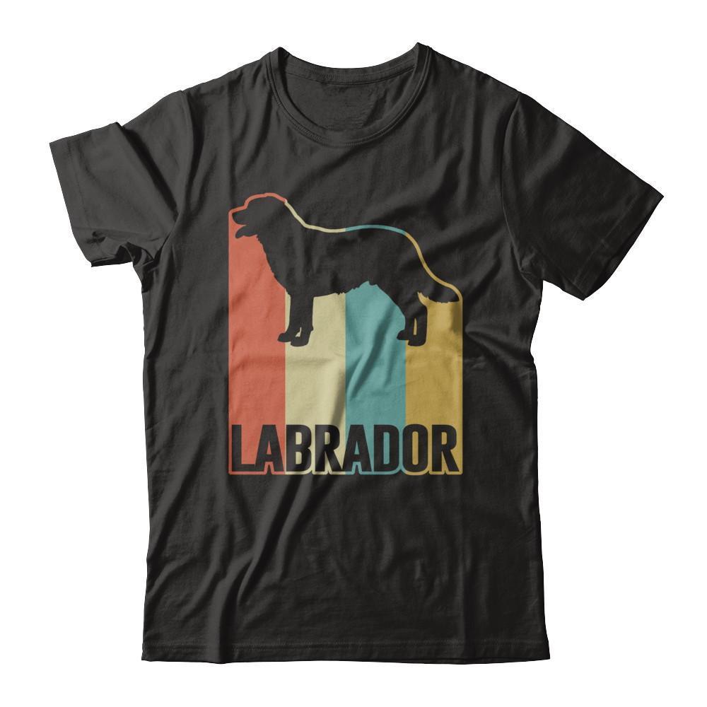 Classic Vintage Retro Style Labrador Dog T-Shirt & Hoodie | Teecentury.com