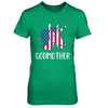 Patriotic Godmother Unicorn Americorn 4Th Of July T-Shirt & Hoodie | Teecentury.com