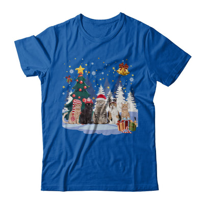 Cute Cats Claus Christmas T-Shirt & Sweatshirt | Teecentury.com