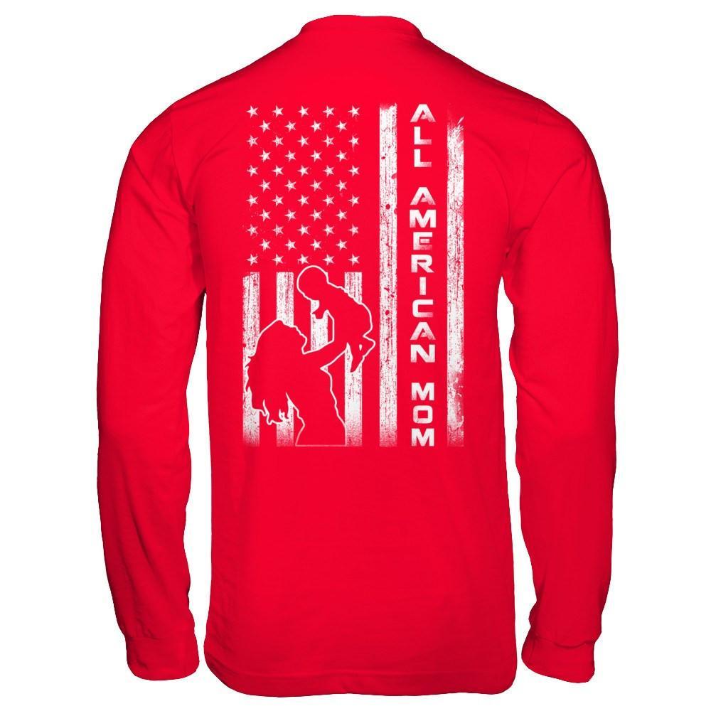 All American Mom Flag T-Shirt & Hoodie | Teecentury.com