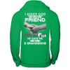 I Asked God For A Best Friend He Gave Me My Three Grandsons T-Shirt & Hoodie | Teecentury.com