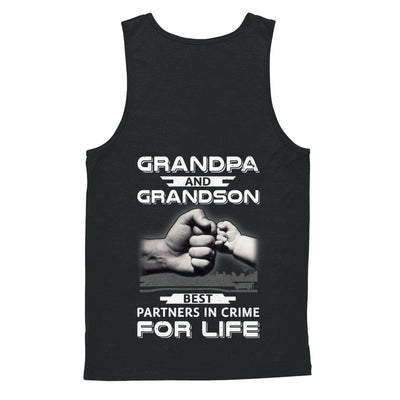 Grandpa And Grandson Best Partners In Crime For Life T-Shirt & Hoodie | Teecentury.com