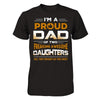 I'm Proud Dad Of Two Freaking Awesome Daughters T-Shirt & Hoodie | Teecentury.com