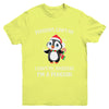 Funny Penguin I Can't Fly Christmas Gift Youth Youth Shirt | Teecentury.com