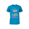 100 Magical Days Of 4Th Grade School Unicorn Girl Gift Youth Youth Shirt | Teecentury.com