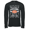 Vintage This Is What An Awesome 85 Year Old 1937 Birthday T-Shirt & Hoodie | Teecentury.com