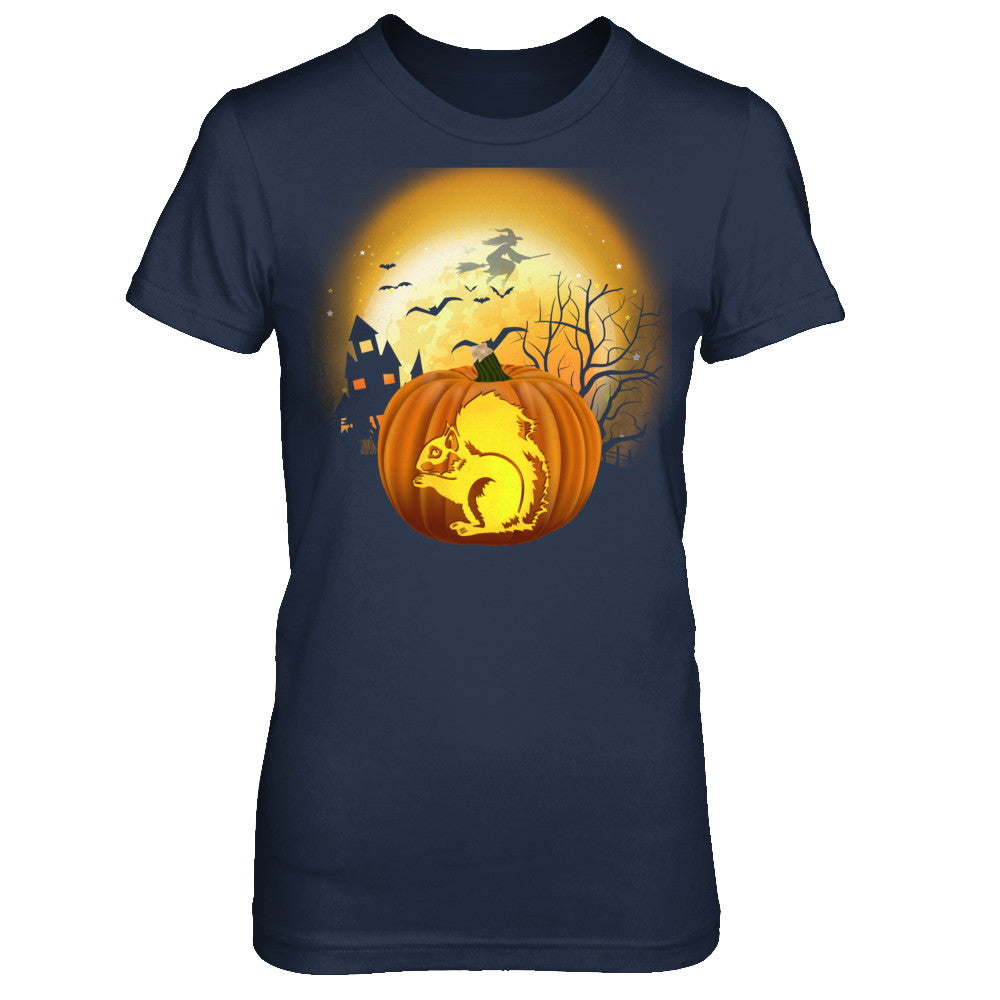 Pumpkin Squirrel Halloween Human Costume T-Shirt & Hoodie | Teecentury.com