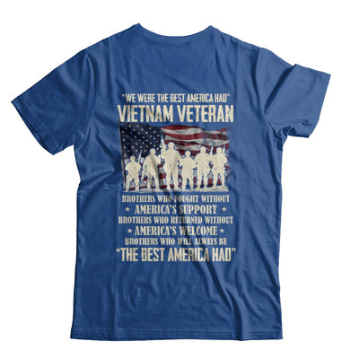 Vietnam Veteran The Best America Had Proud T-Shirt & Hoodie | Teecentury.com