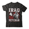 Iraq Veteran America Flag Distressed Vintage T-Shirt & Hoodie | Teecentury.com