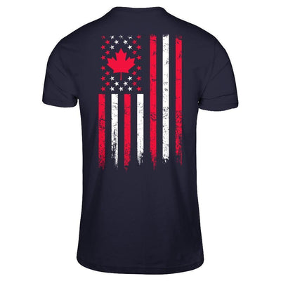 American Canadian Flag Canada Pride Heritage T-Shirt & Hoodie | Teecentury.com
