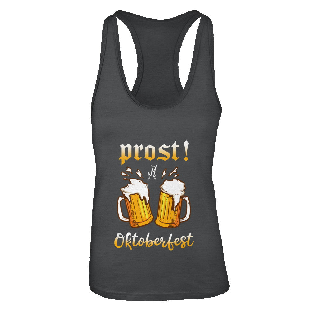 Oktoberfest Prost Cheers In German Drinking Beer 2022 T-Shirt & Tank Top | Teecentury.com