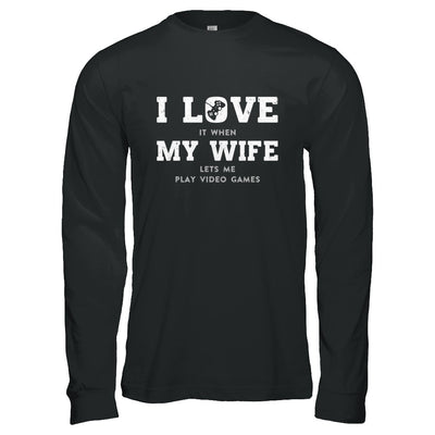 Funny Father's Day Gift From Wife Video Game Dad T-Shirt & Hoodie | Teecentury.com