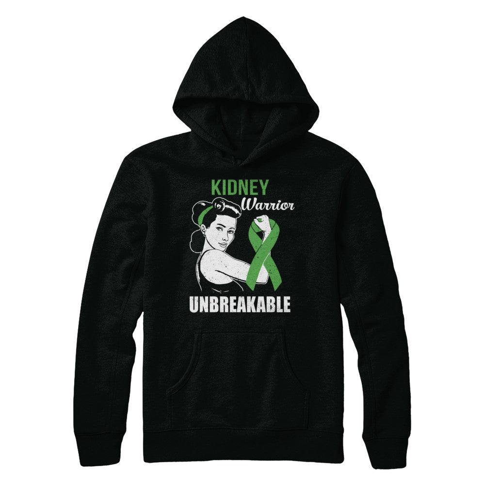 Kidney Disease Warrior Unbreakable Kidney Disease Awareness T-Shirt & Hoodie | Teecentury.com