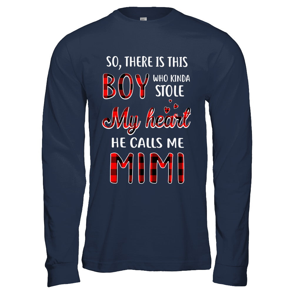 This Boy Who Kinda Stole My Heart He Calls Me Mimi T-Shirt & Hoodie | Teecentury.com