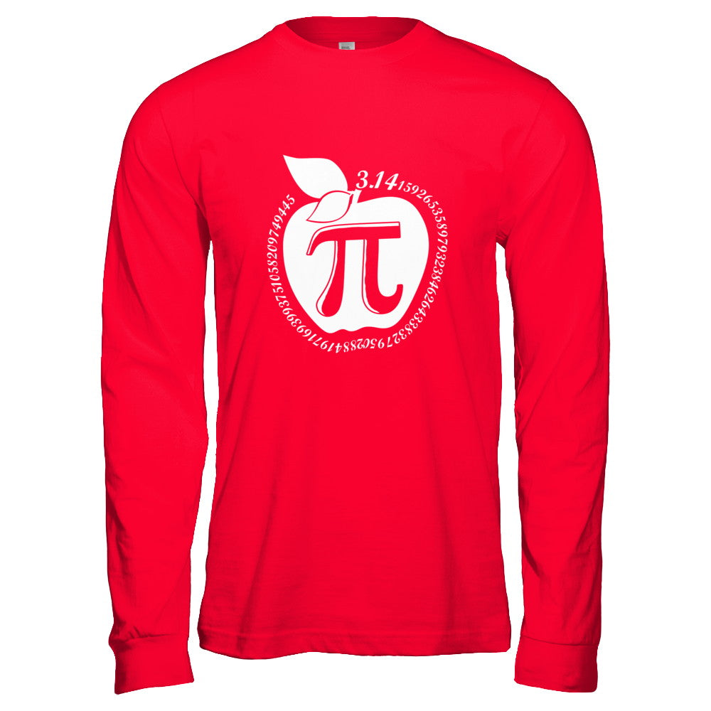 Apple Pi Math Happy Pi Day Teacher T-Shirt & Hoodie | Teecentury.com
