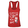 All I Need Is Love And Coffee And A Cat T-Shirt & Tank Top | Teecentury.com