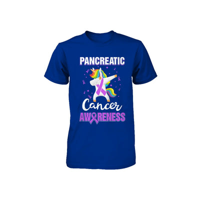 Inspirational Pancreatic Cancer Awareness Unicorn Support Youth Youth Shirt | Teecentury.com