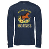 Just A Girl Who Loves Horses And Sunflowers T-Shirt & Hoodie | Teecentury.com