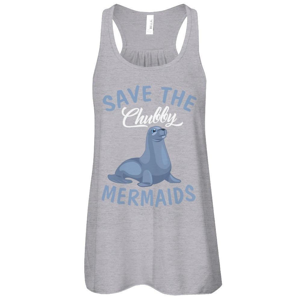 Save The Chubby Mermaids T-Shirt & Tank Top | Teecentury.com