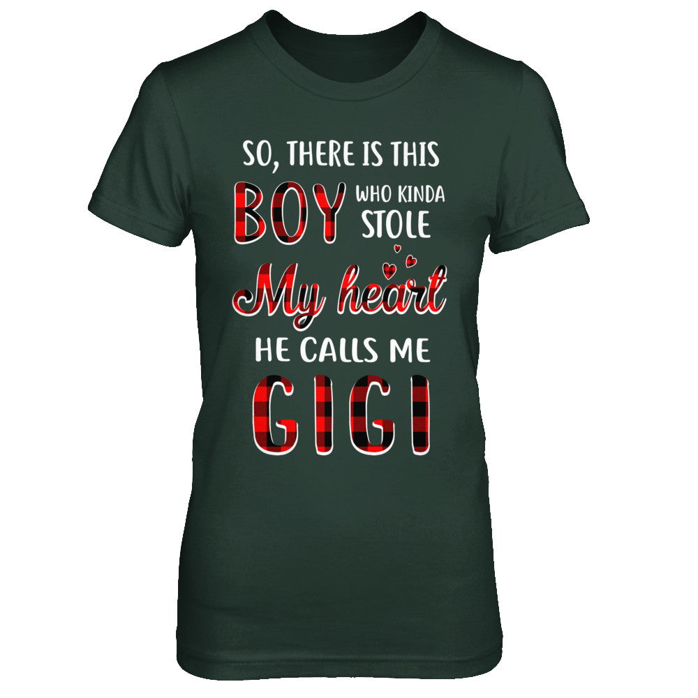 This Boy Who Kinda Stole My Heart He Calls Me Gigi T-Shirt & Hoodie | Teecentury.com