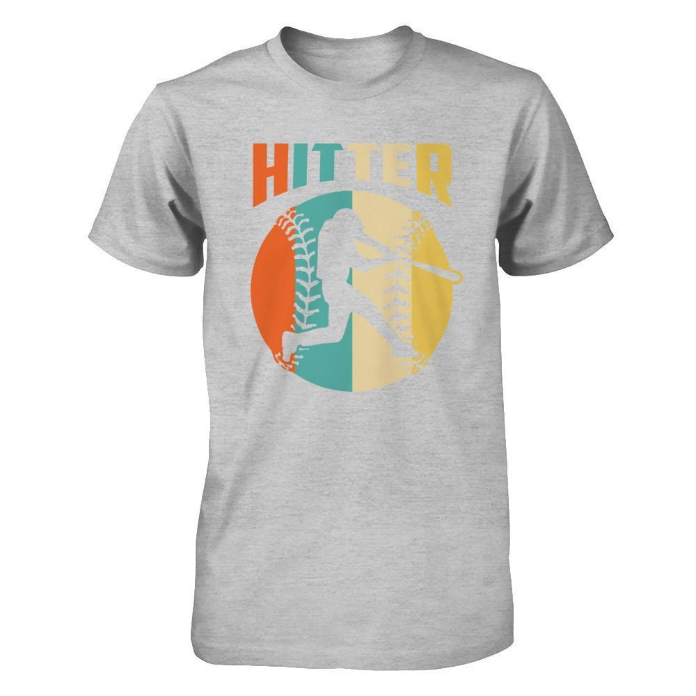 Classic Vintage Retro Style Hitter Baseball T-Shirt & Hoodie | Teecentury.com