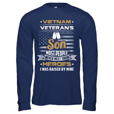 Vietnam Veteran's Son I Was Raised By Mine T-Shirt & Hoodie | Teecentury.com