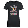 Just A Woman Who Loves Guinea Pigs And Has Tattoos T-Shirt & Tank Top | Teecentury.com