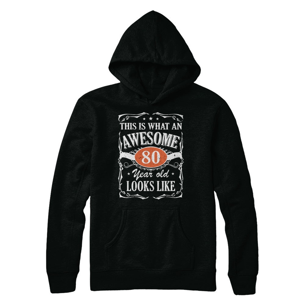 Vintage This Is What An Awesome 80 Year Old 1942 Birthday T-Shirt & Hoodie | Teecentury.com