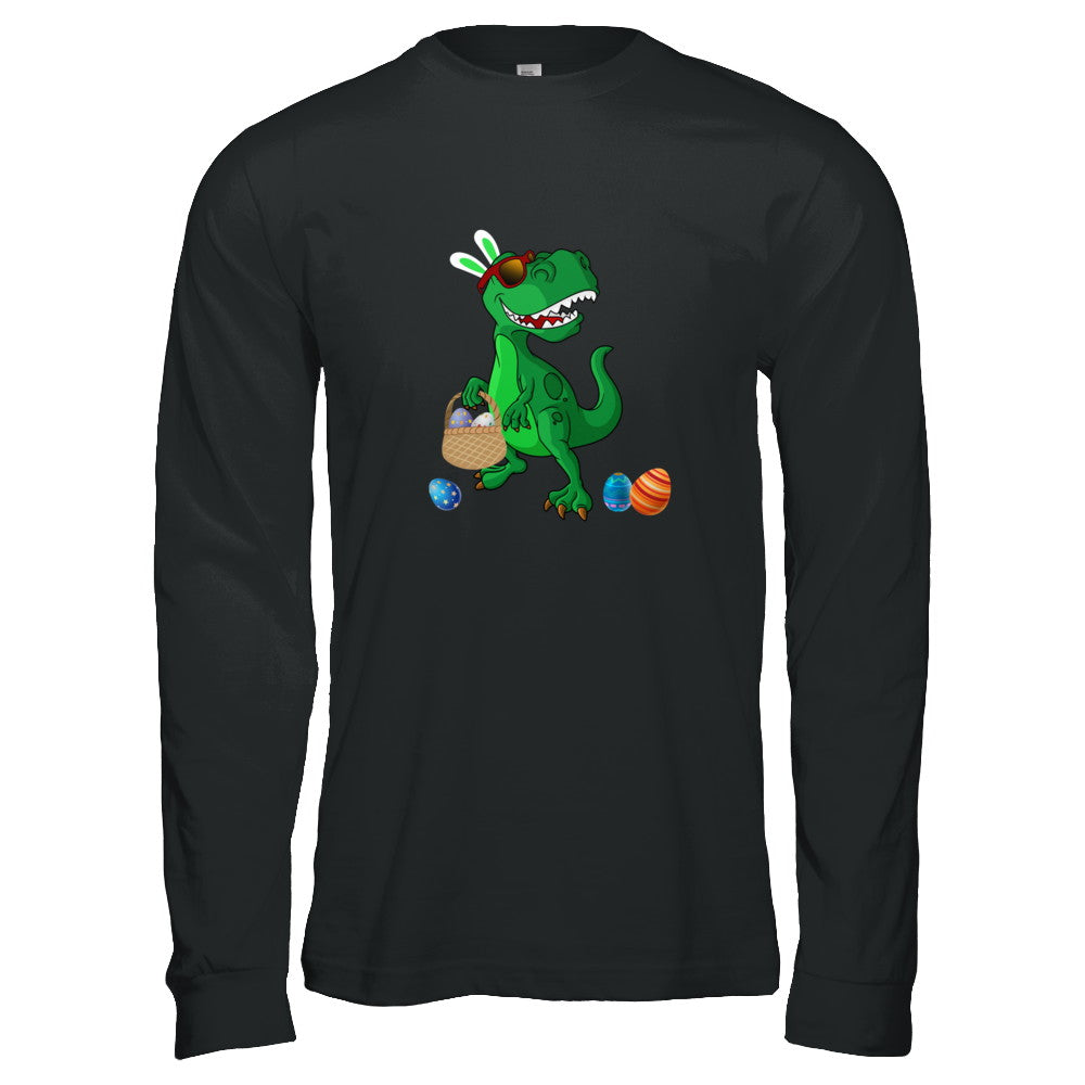 Funny Dabbing Cool Easter Bunny Dinosaur T-Shirt & Tank Top | Teecentury.com