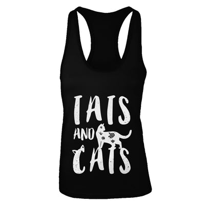 Funny Cat Tats Cat Tattoos Lover T-Shirt & Tank Top | Teecentury.com