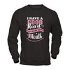 I Have A Good Heart But Bless This Mouth T-Shirt & Tank Top | Teecentury.com