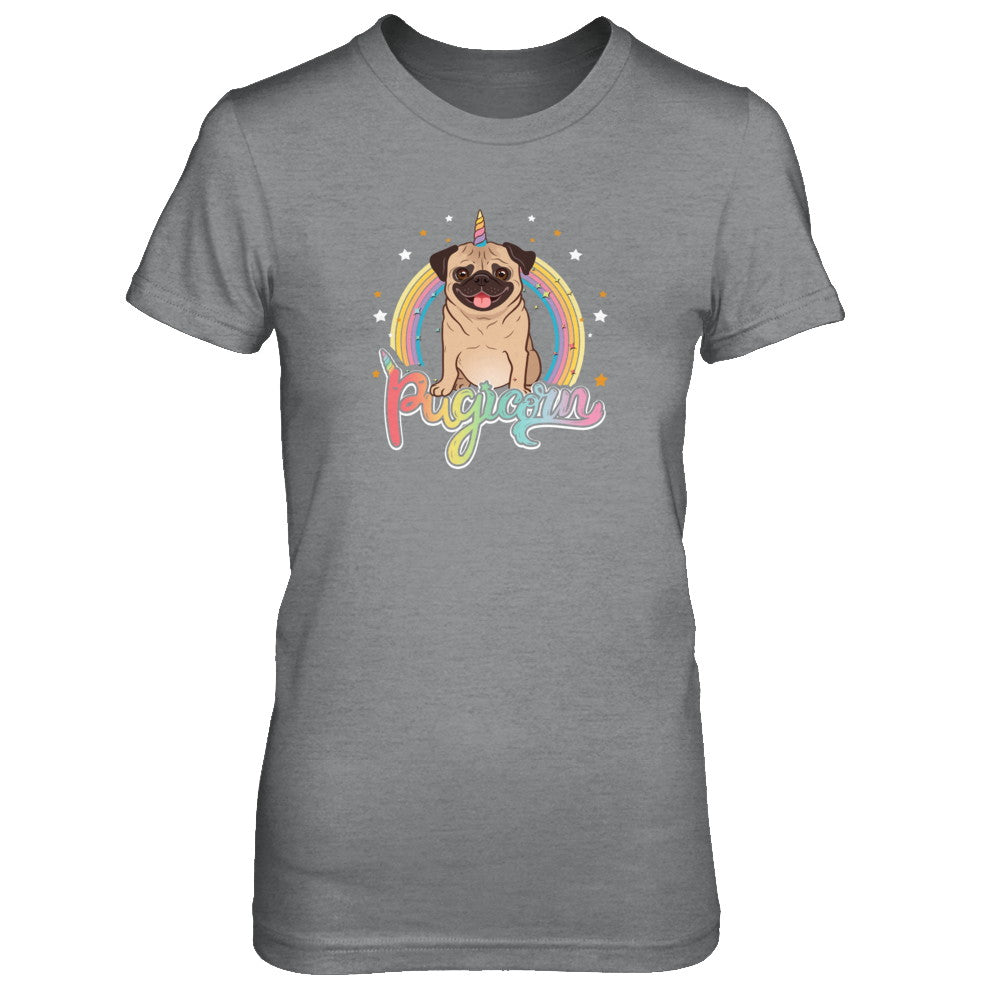 Rainbow Pugicorn Pug Unicorn For Kids T-Shirt & Tank Top | Teecentury.com