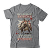 Knight Templar My Level Of Patience Depends On Your Level Of Stupidity T-Shirt & Hoodie | Teecentury.com