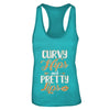 Black Woman Curvy Hips And Pretty Lips T-Shirt & Tank Top | Teecentury.com