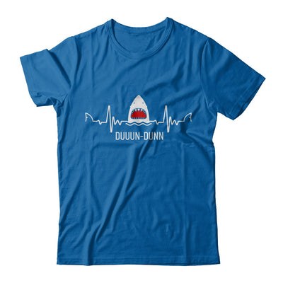 Funny Shark Lovers Heartbeat Feat Shark Gift T-Shirt & Hoodie | Teecentury.com