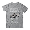 Love More Than Farmer Being A Pops Fathers Day T-Shirt & Hoodie | Teecentury.com