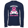 Boxing Knock Out Breast Cancer Awareness Support T-Shirt & Hoodie | Teecentury.com