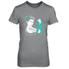 We Can Cure It Ovarian Cancer Teal Awareness Survivor T-Shirt & Hoodie | Teecentury.com