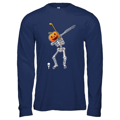 Halloween Dabbing Skeleton Golf T-Shirt & Hoodie | Teecentury.com